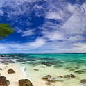 slides/IMG_9666P.jpg koh mai pai, bamboo, island, beach, sea, sky, cloud, colour, rock, tree, landscape, panorama, krabi, province, thailand SEAT23 - Mai Pai (Bamboo) Island Beach